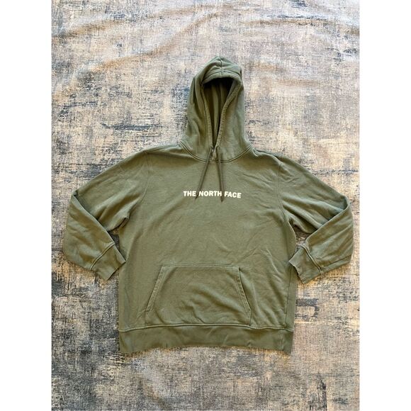 The North Face Olive Green Hoodie - Picture 1 of 6